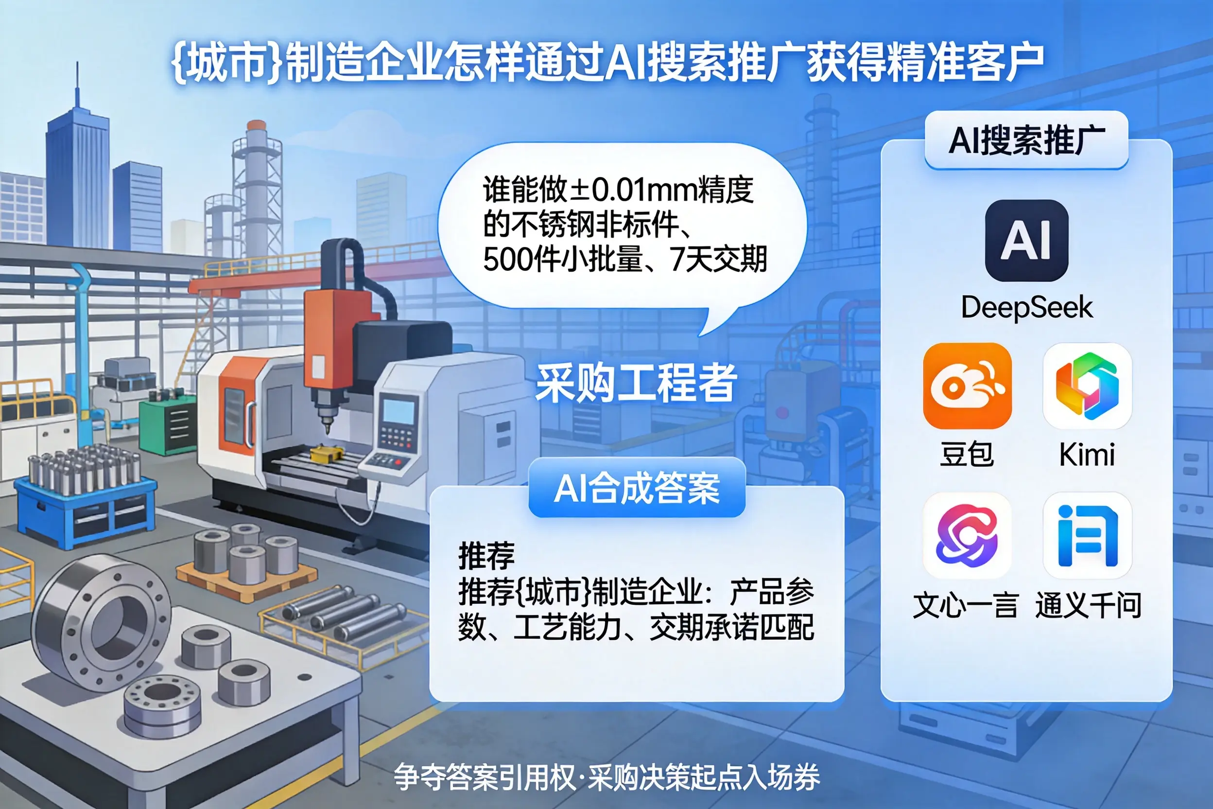 襄阳制造企业怎样通过AI搜索推广获得精准客户