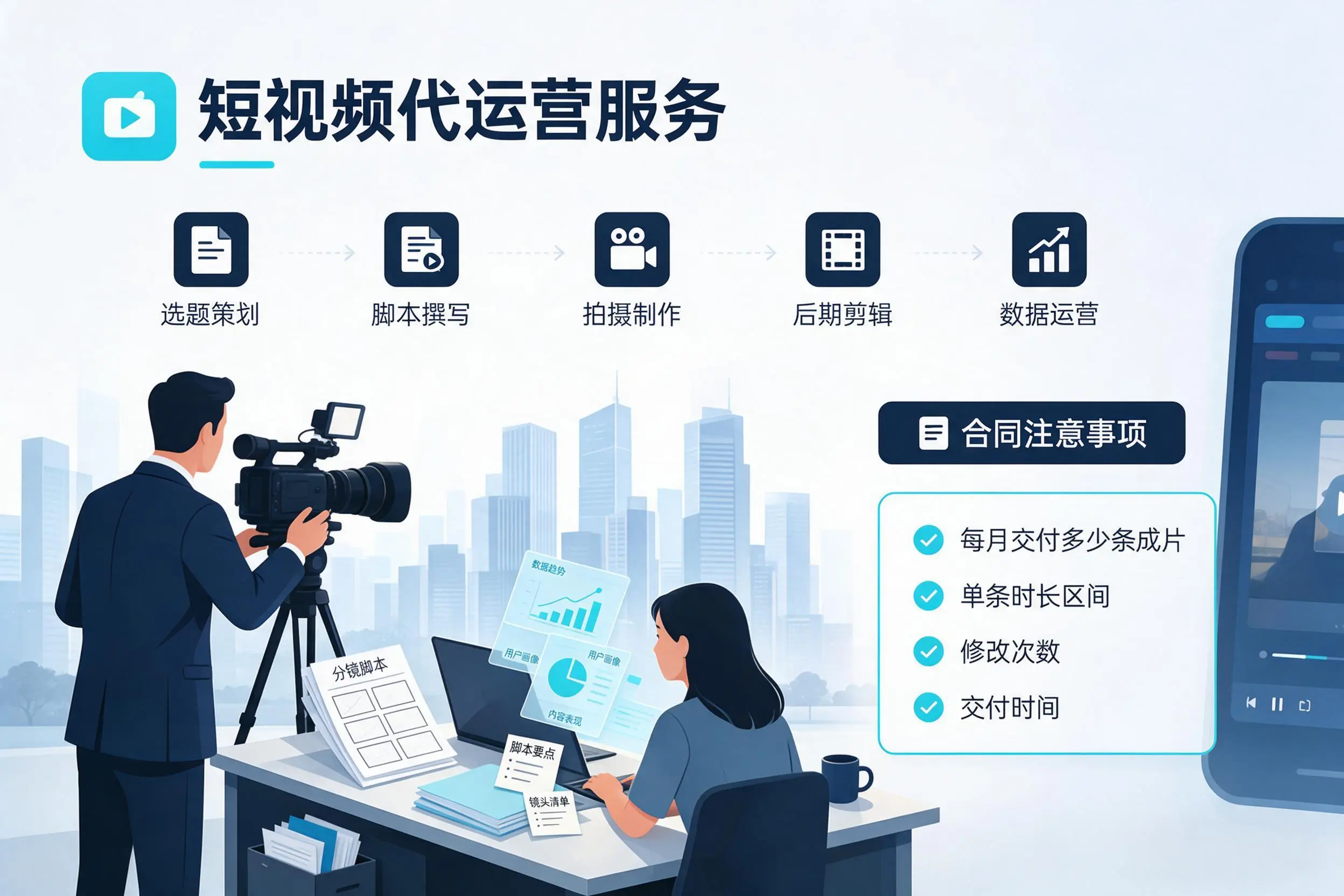 短视频代运营包含哪些服务?襄阳企业常见问题科普