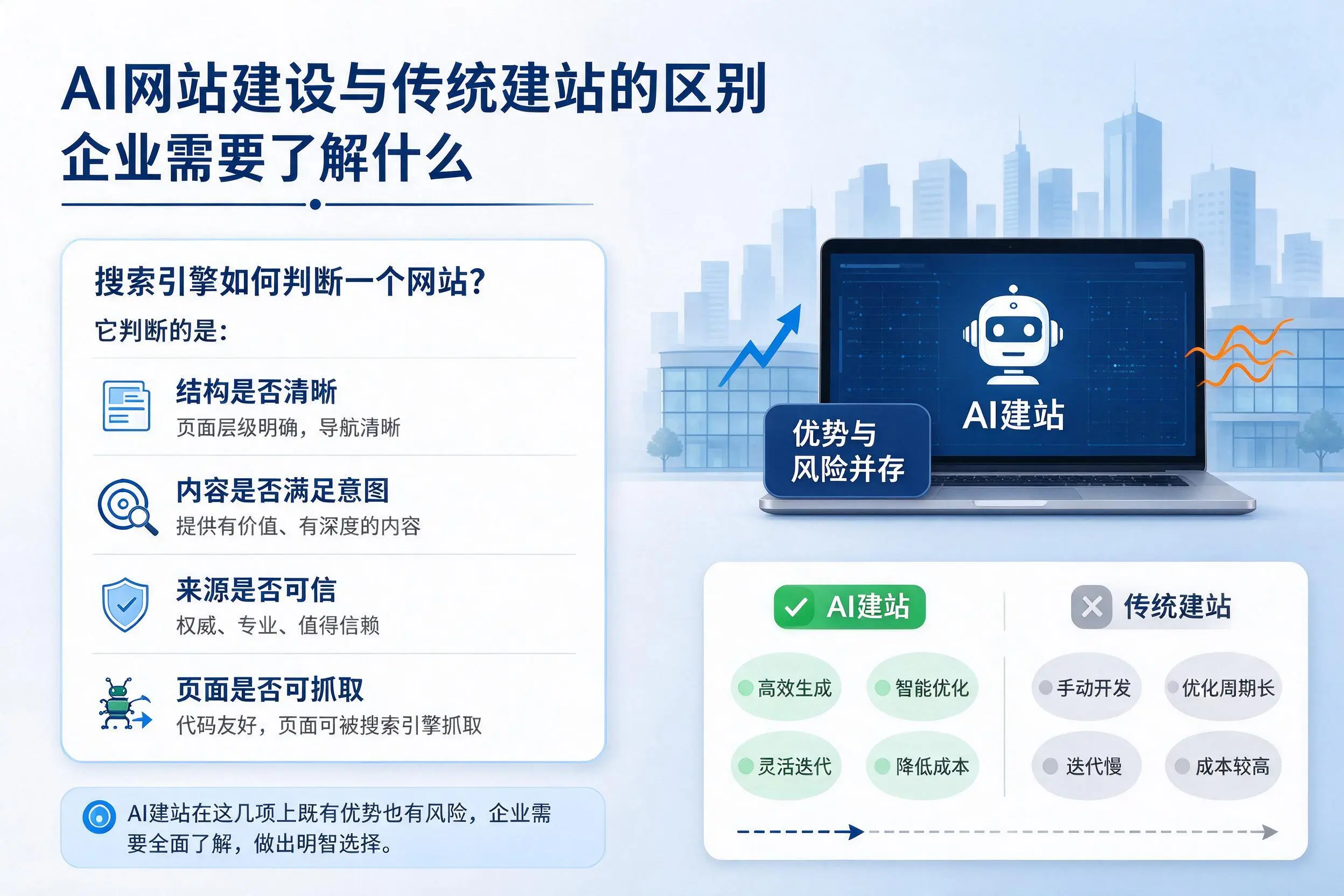 AI网站建设与传统建站的区别,襄阳企业需要了解什么