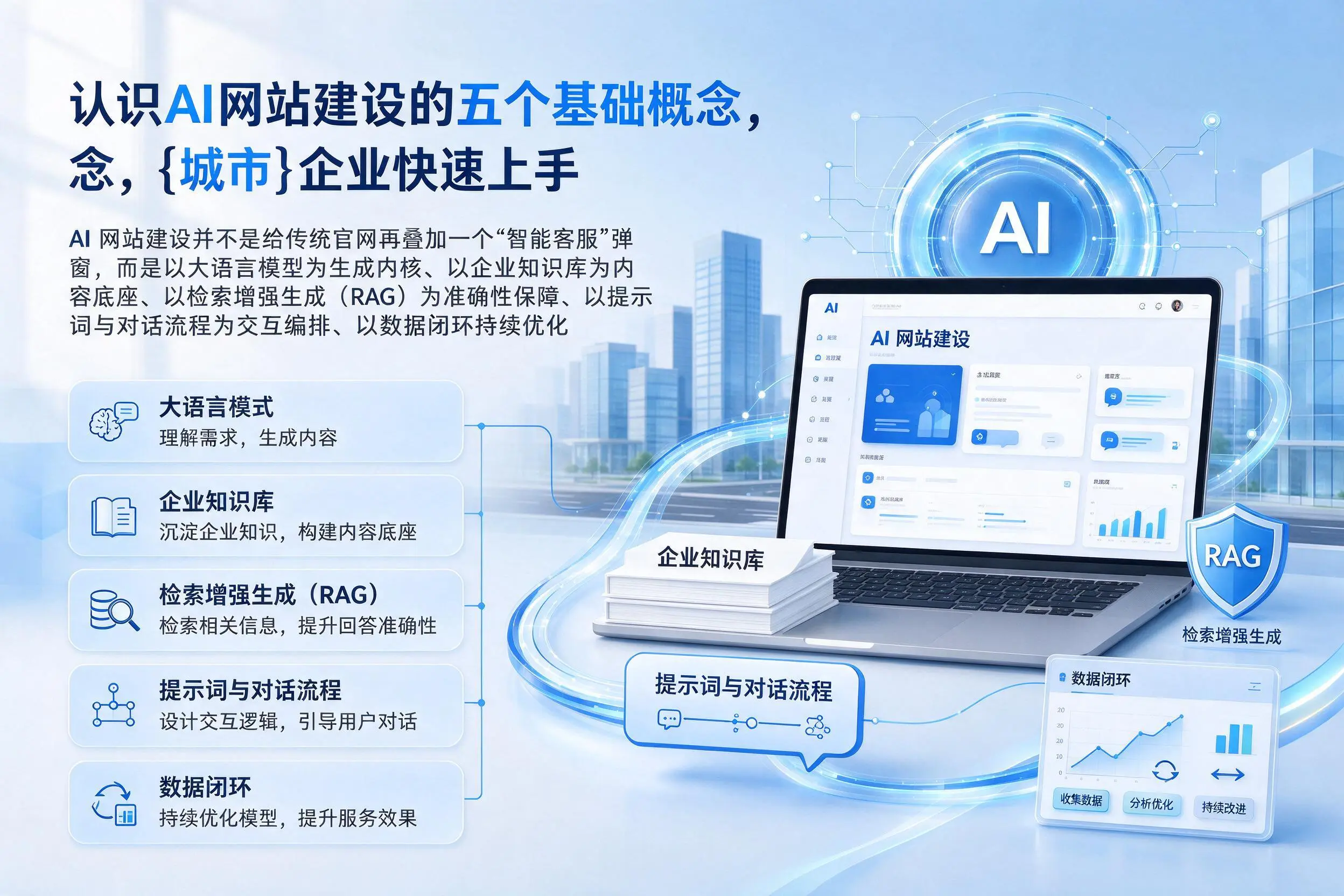 认识AI网站建设的五个基础概念,襄阳企业快速上手