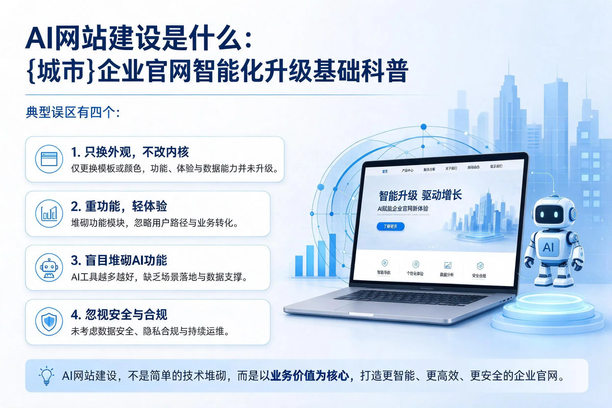 AI网站建设是什么:襄阳企业官网智能化升级基础科普