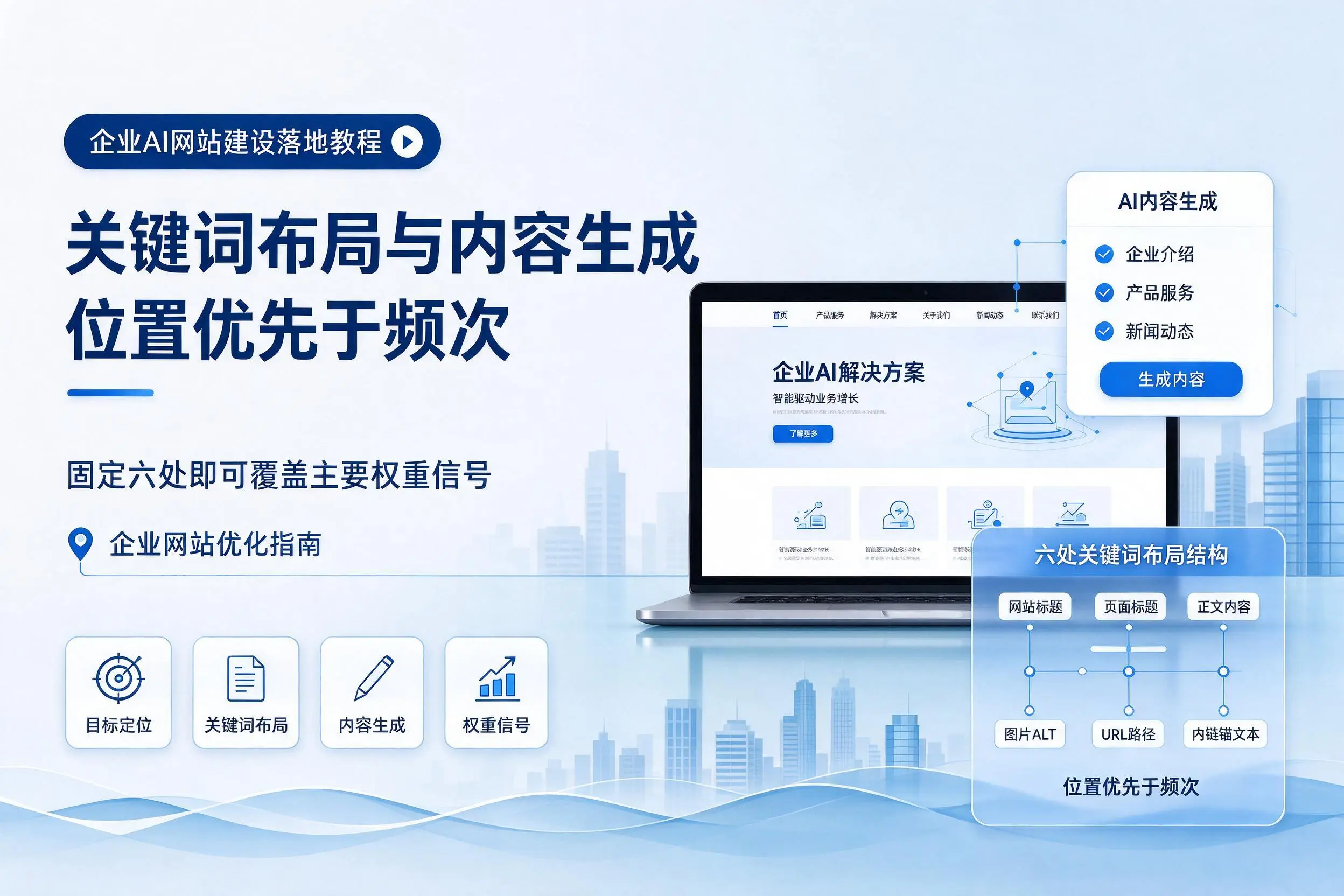 襄阳企业AI网站建设落地教程:关键词布局与内容生成